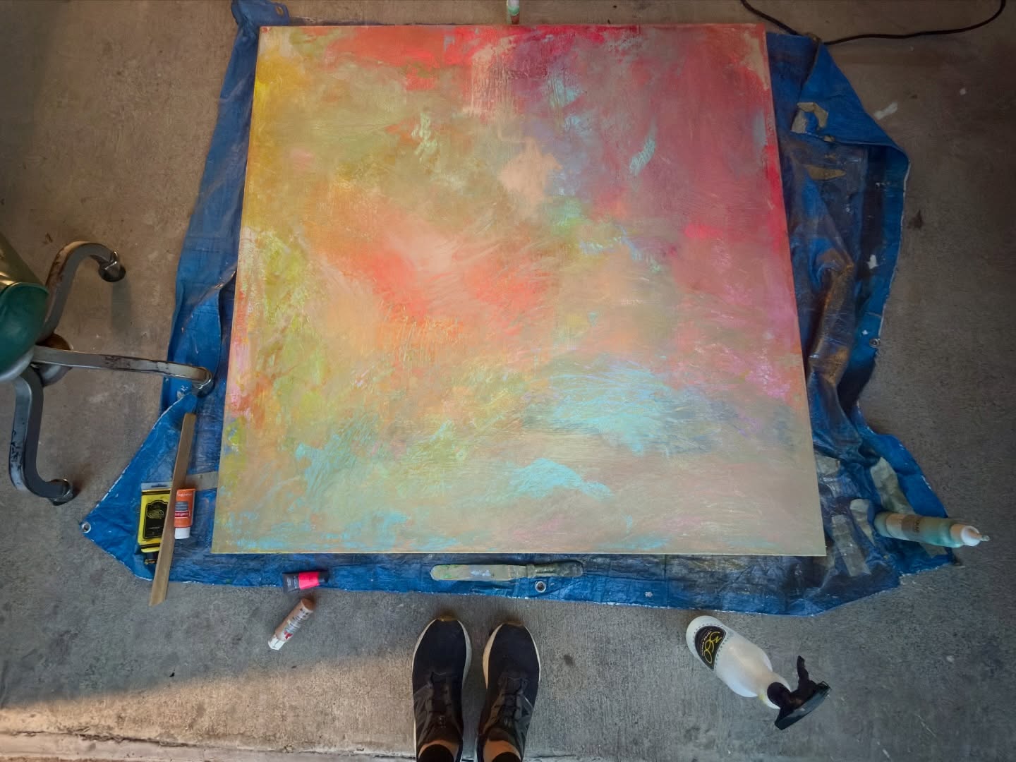 Open Work in progress — Early stage of “Plz Send Nudes” · Feb 2026